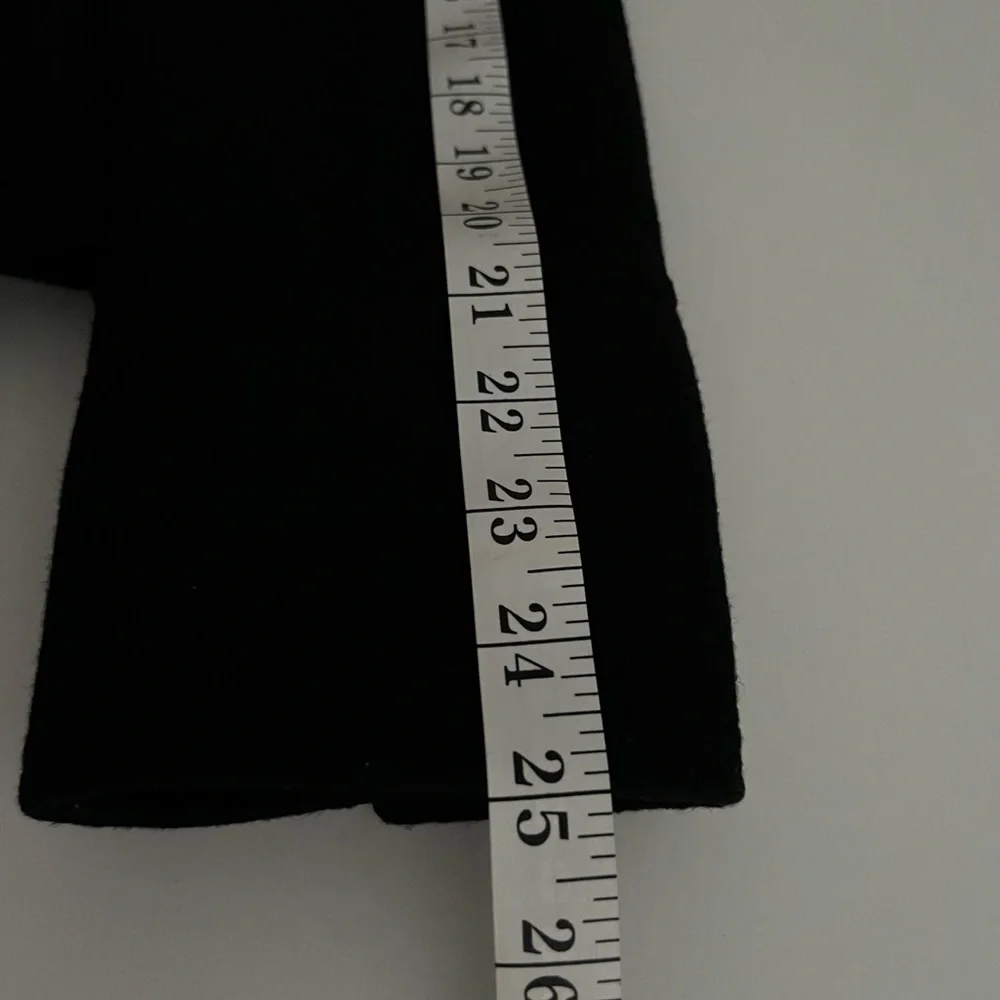 Kimchi & Blue Women XS Pea Coat Black Wool Blend LS Lined Pockets FLAWED